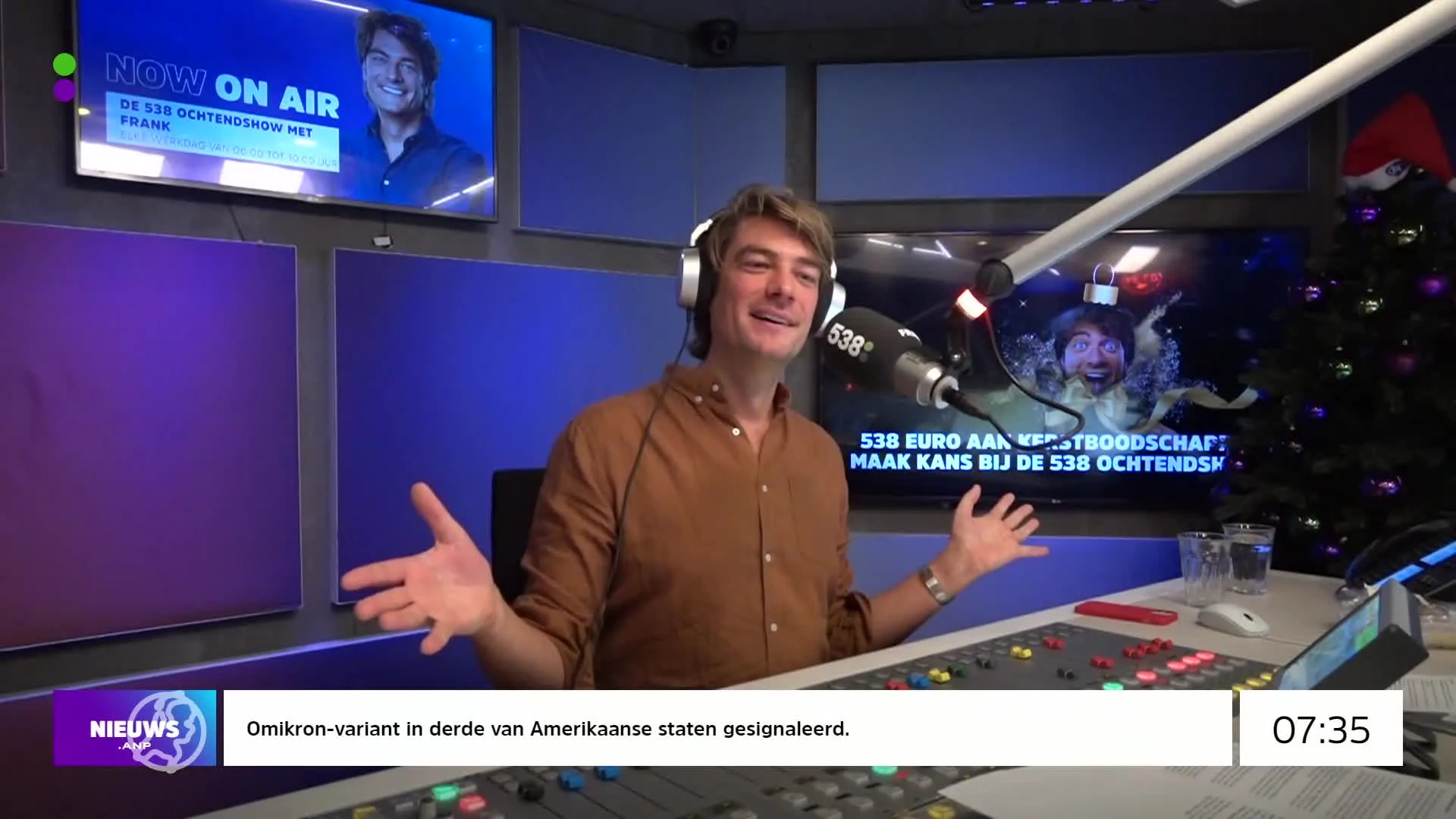 SBS zendt haardvuur uit tijdens eerste kerstdag