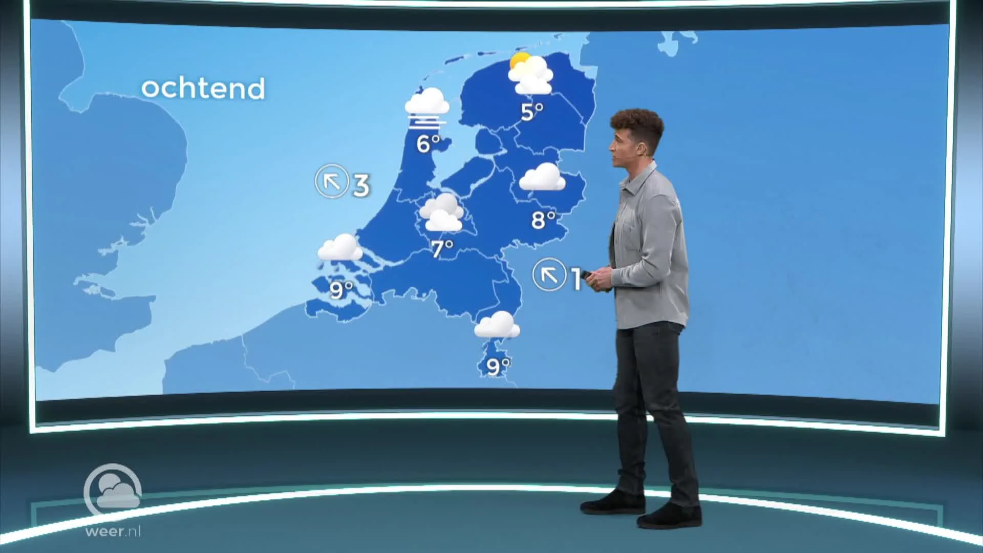 Weerbericht vrijdag 23 december