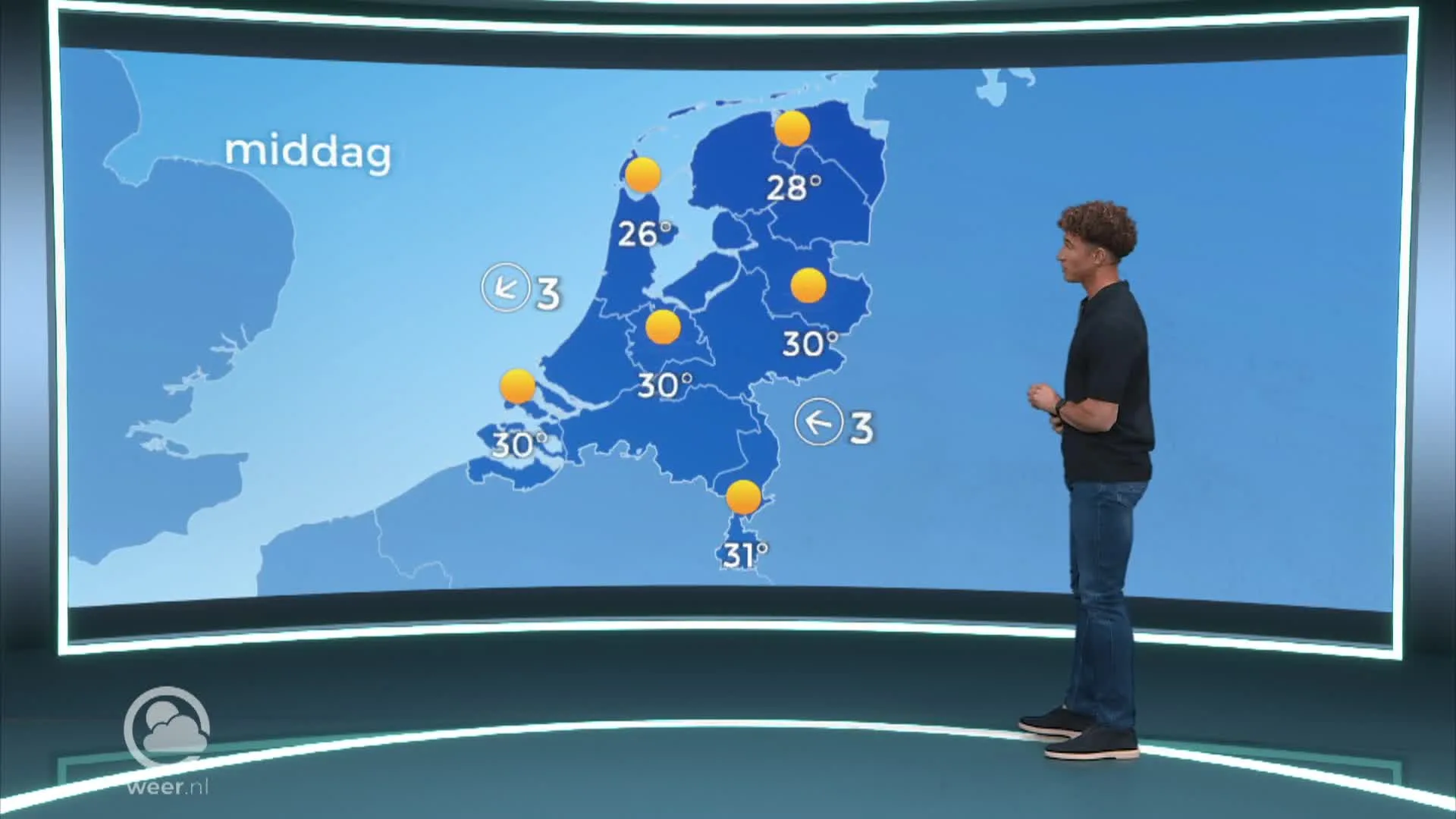 Weerbericht dinsdag 5 september 2023