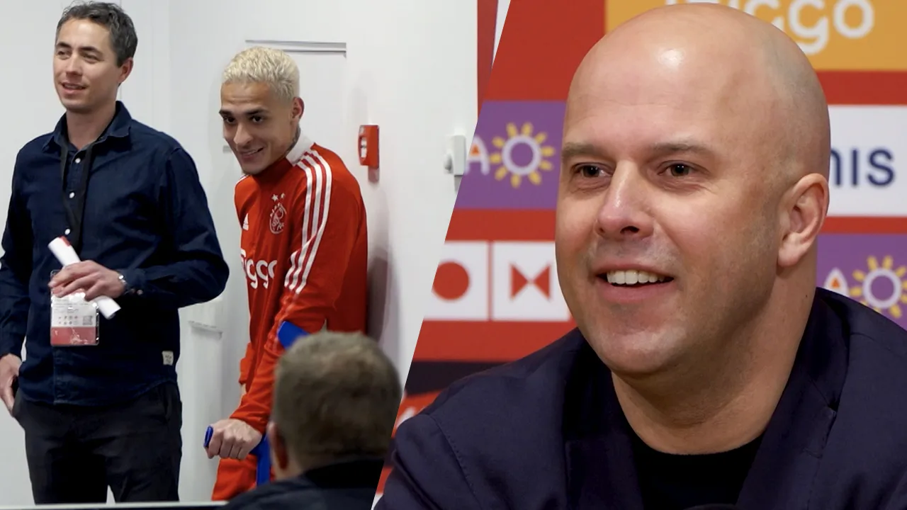 Slot ziet Antony op krukken perskamer binnenkomen: 'Ik heb het toch onderschat'