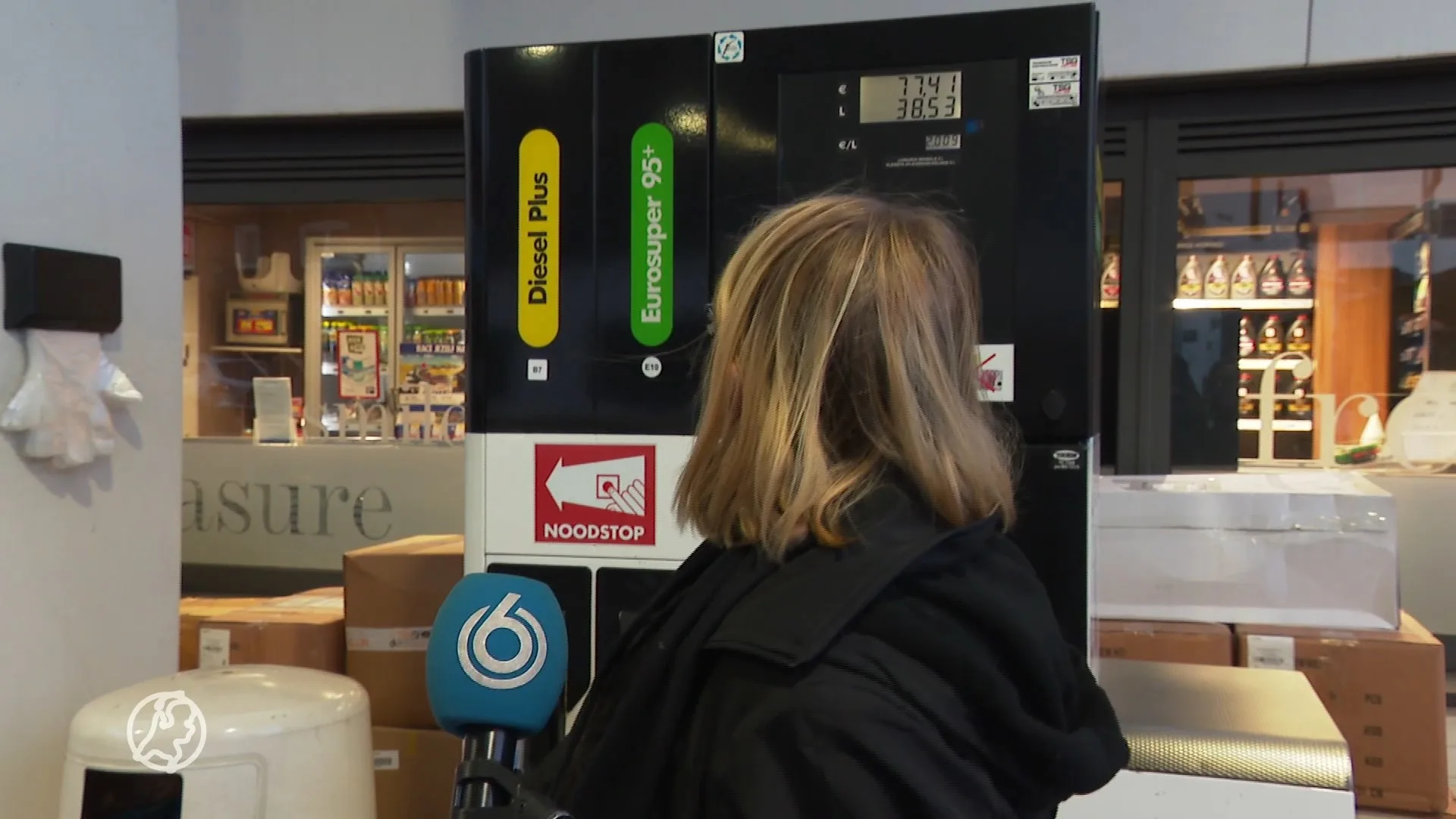 Nederlanders tanken massaal over de grens door gierende inflatie