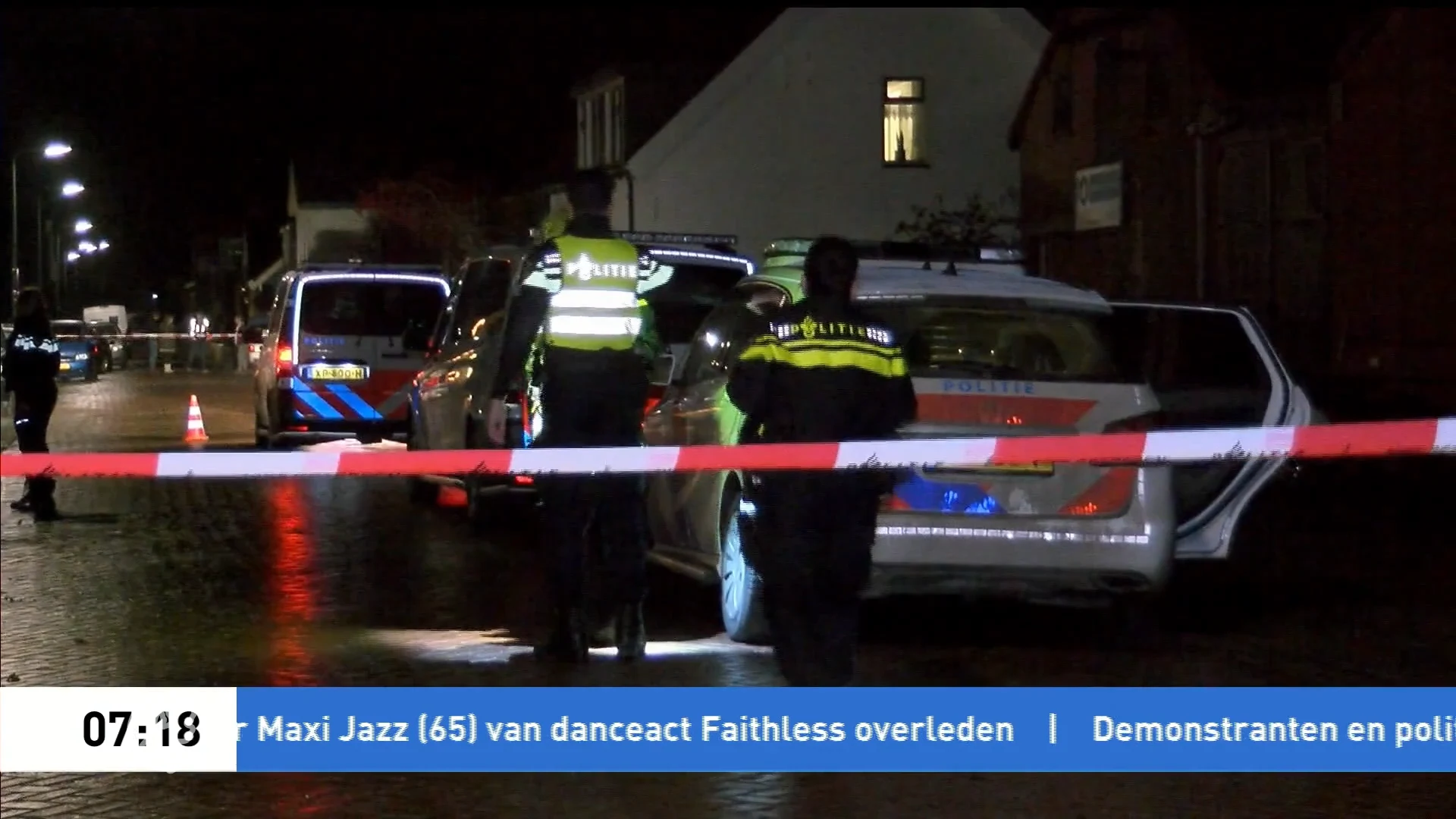 Politie schiet op auto die inreed op agenten in Oud-Vossemeer