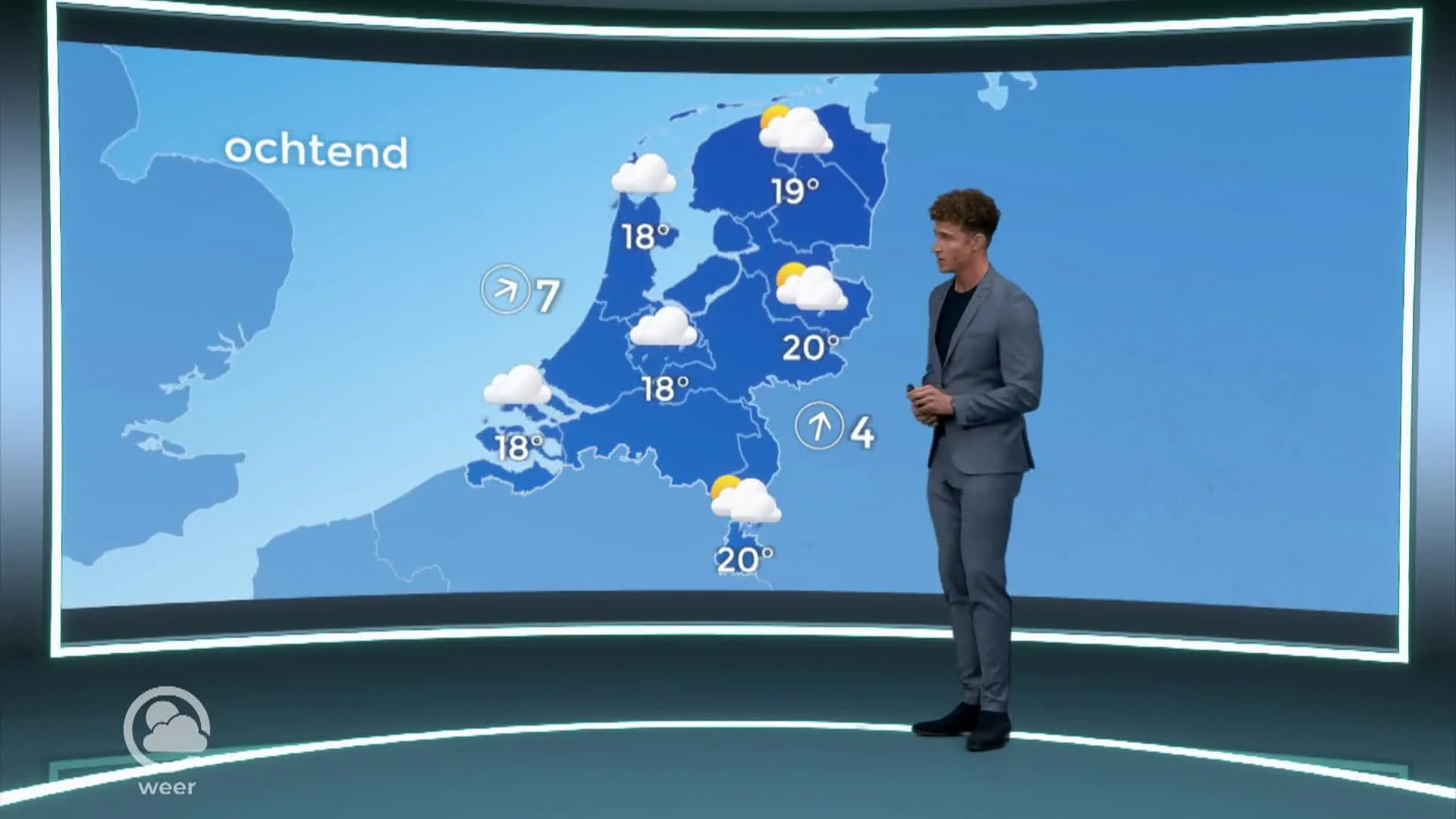 Weerbericht dinsdag 3 oktober 2023