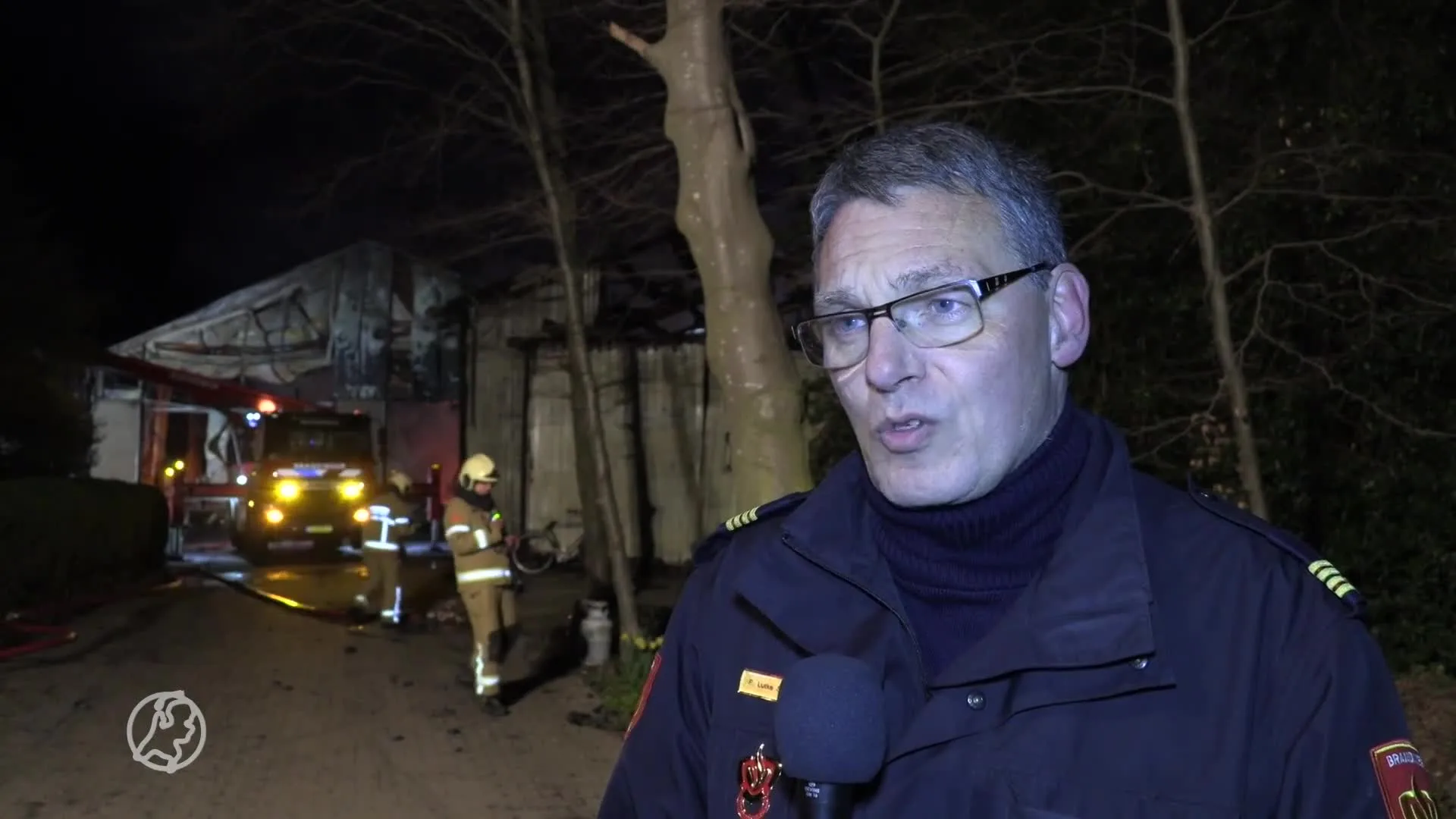 Twee schuren verwoest door grote brand in buitengebied Groenl...