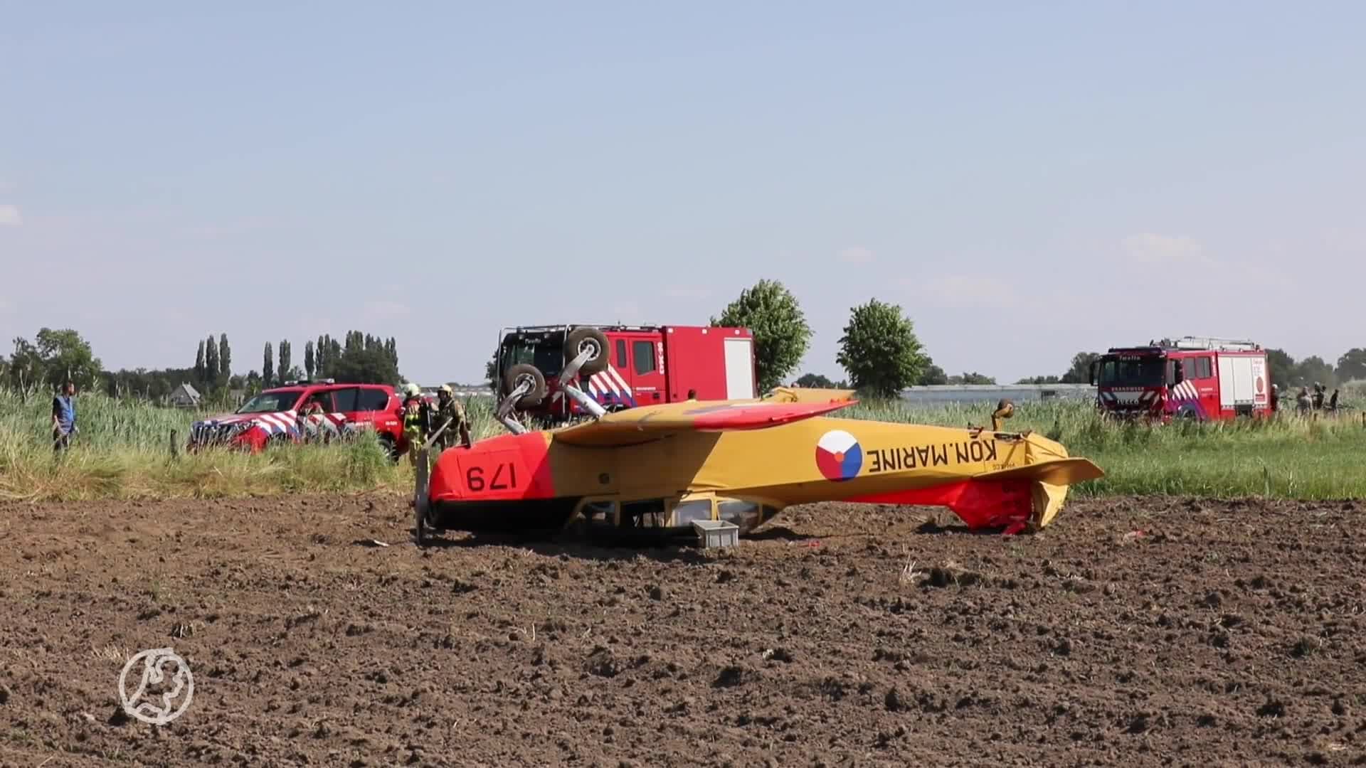 Vliegtuigje crasht bij Teuge, inzittenden gewond