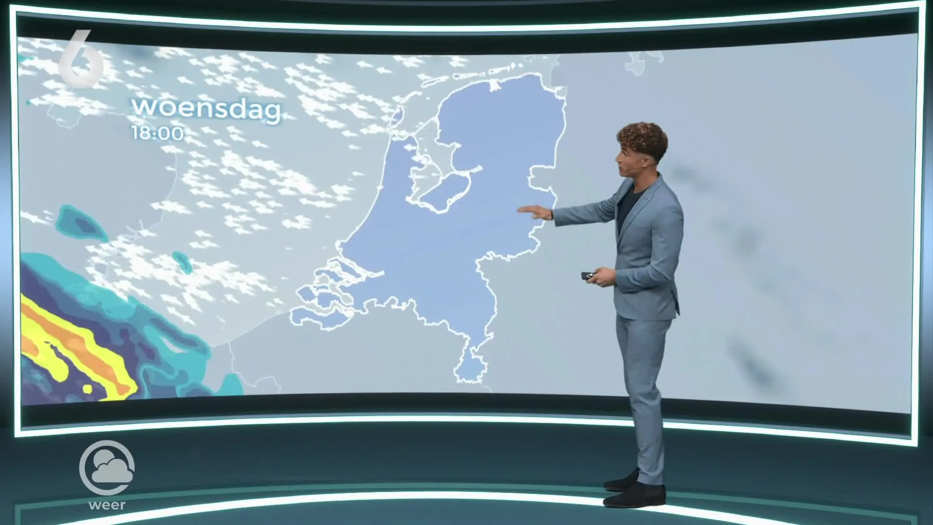 Komende dagen nat en grote temperatuurverschillen in het land