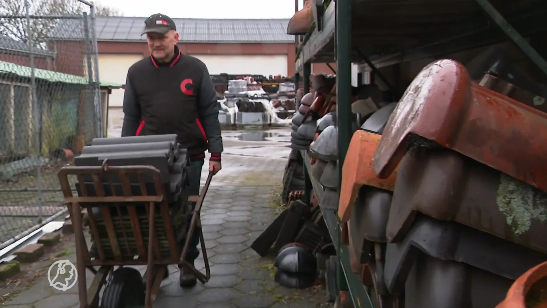 Run op tweedehands dakpannen na week vol stormen