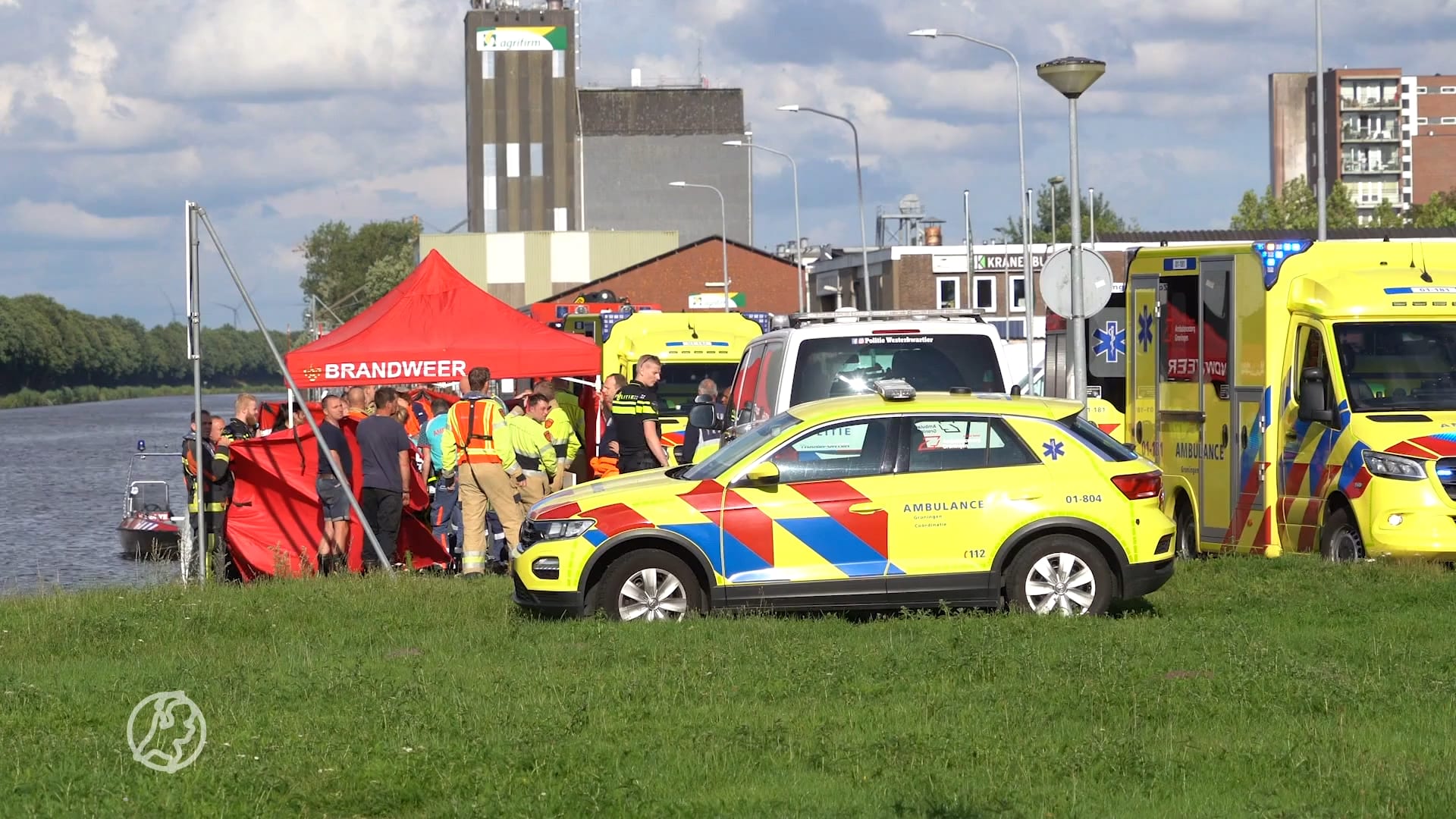 Kind raakt te water in Hoogezand