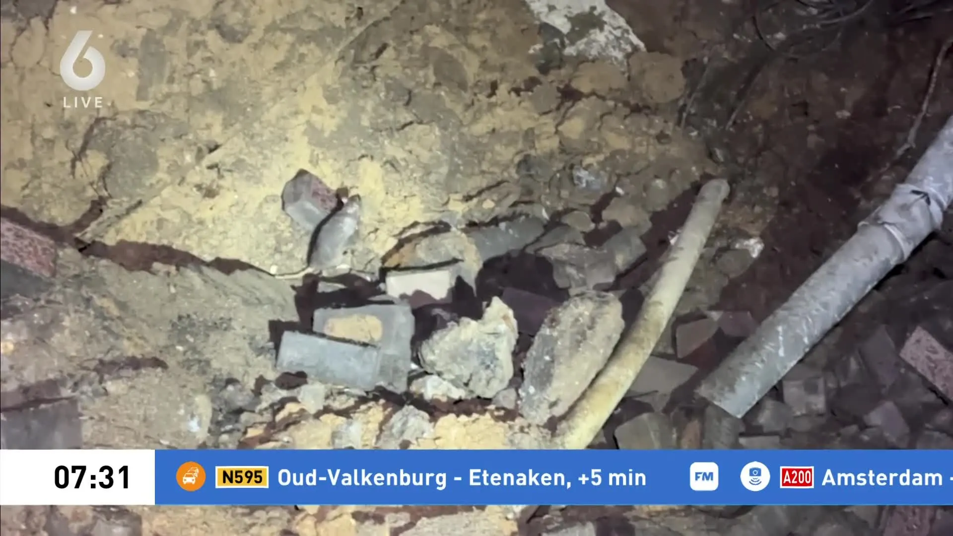 Limburg ruimt op na wateroverlast door hevige regenval