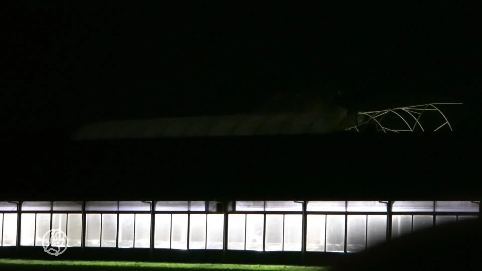 Dak van BZV-boerin Agnes ingestort door storm