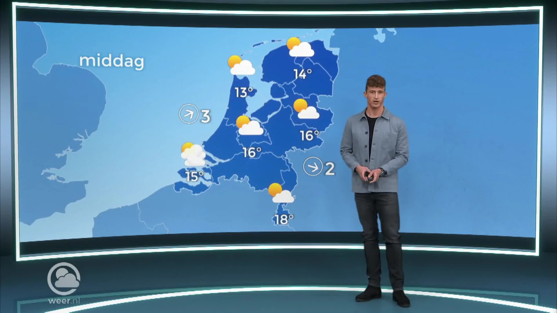 Weerbericht woensdag 4 mei