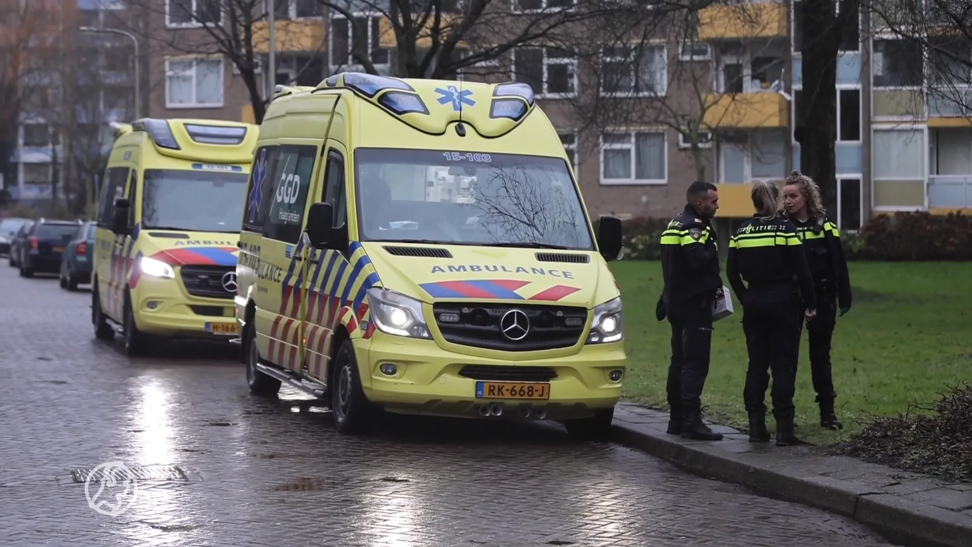 Zwaargewonde na val van vier hoog in Den Haag, verdachte aangehouden