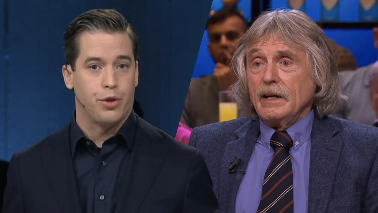 Johan over Fons Lambie bij RTL-verkiezingsdebat: 'Hij stond erbij als een lulletje lampekatoen'