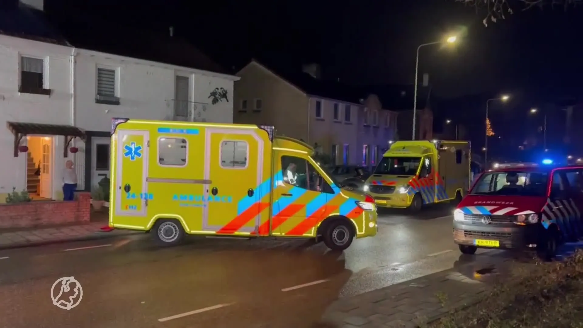 Gewonde door brand in huis in Valkenburg