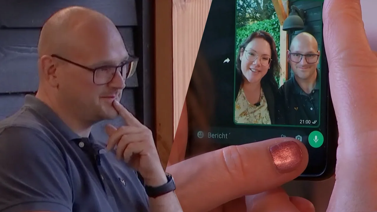 Kale Lang Leve de Liefde-deelnemer verrast door uitkomst van selfie: 'Ik lijk wel kaal!'