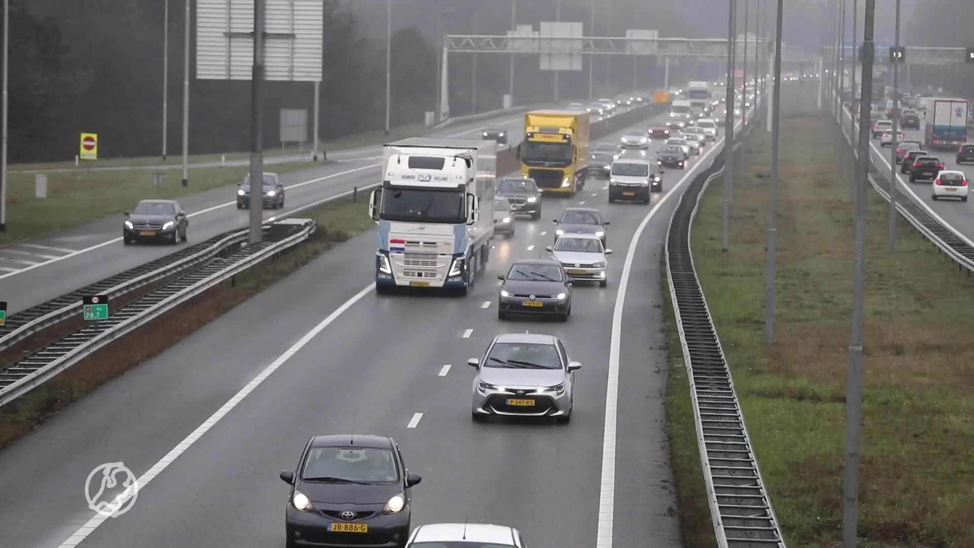 Drukste avondspits van het jaar door paasverkeer en slecht weer