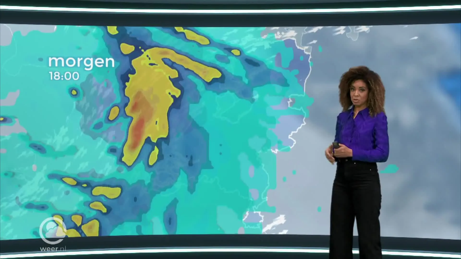 Weerbericht vrijdagavond 18 februari 2022