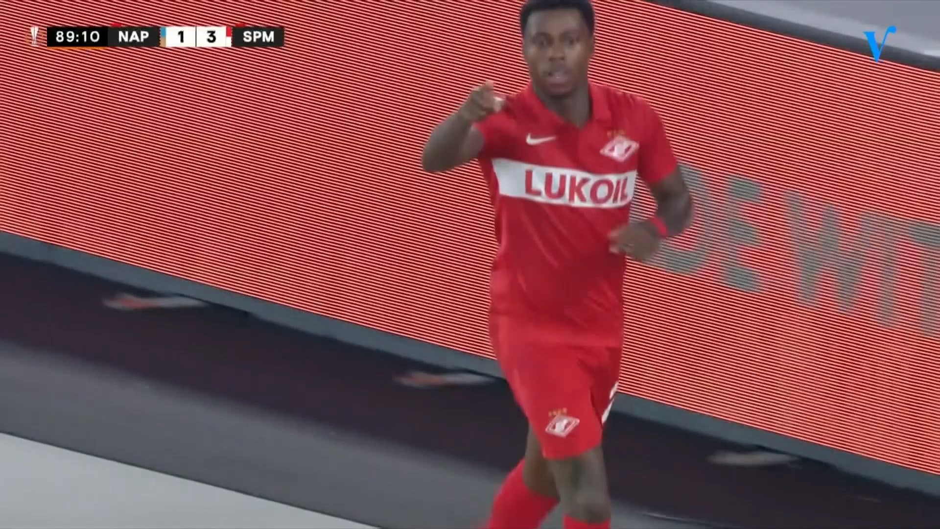 VIDEOGOAL: Napoli - Spartak Moskou 1-3 (Promes)