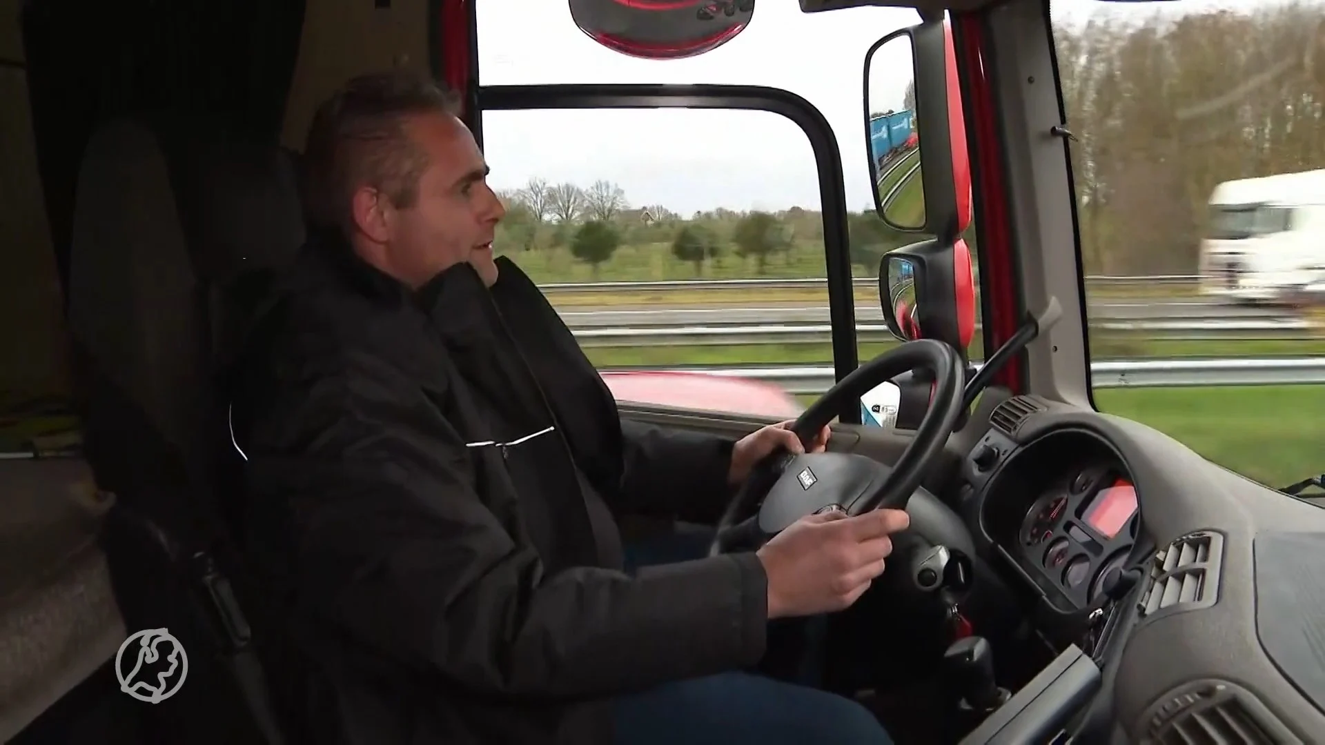 Vrachtwagenchauffeurs zijn remmende automobilisten spuugzat