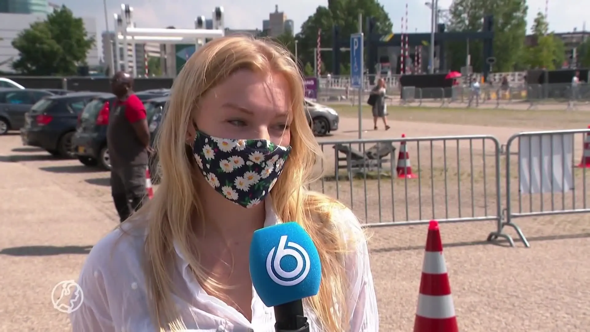 In de teststraat melden zich vooral jongeren die naar festival of op vakantie willen