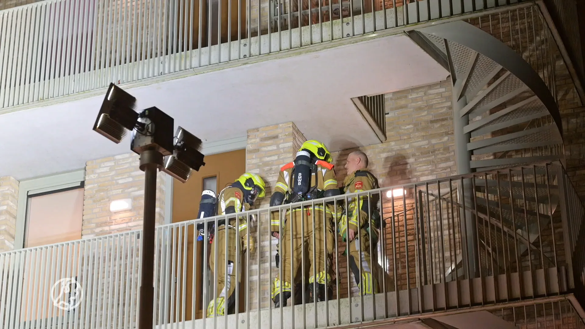 Verwarde man aangehouden, verdacht van brandstichting appartementencomplex Breda