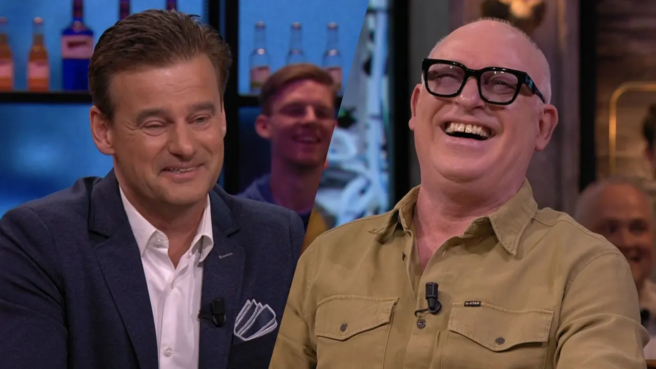 René gaat stuk om grapje Wilfred over Hans Kazan