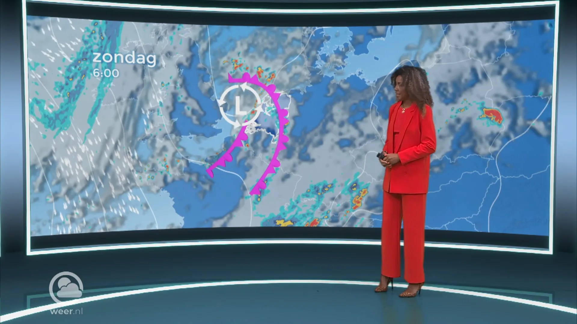 Weerbericht zondagochtend 27 augustus 2023