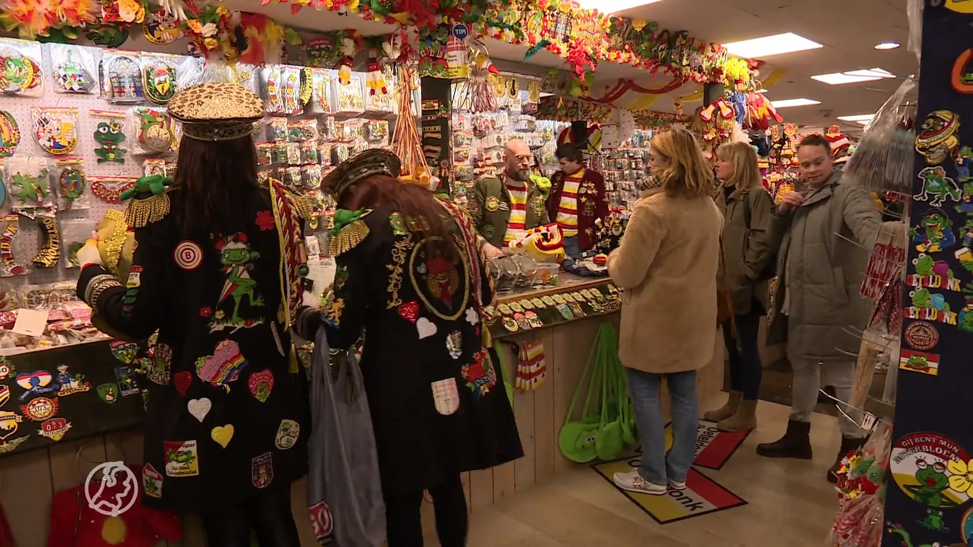 In deze feestwinkel zijn ze helemaal voorbereid op carnaval