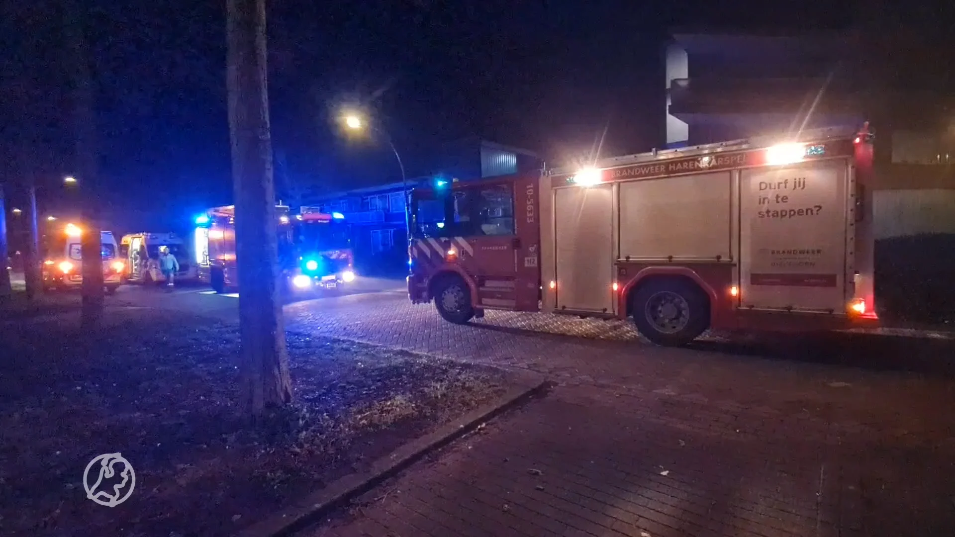 Twee gewonden door brand in Schagen, tien woningen ontruimd