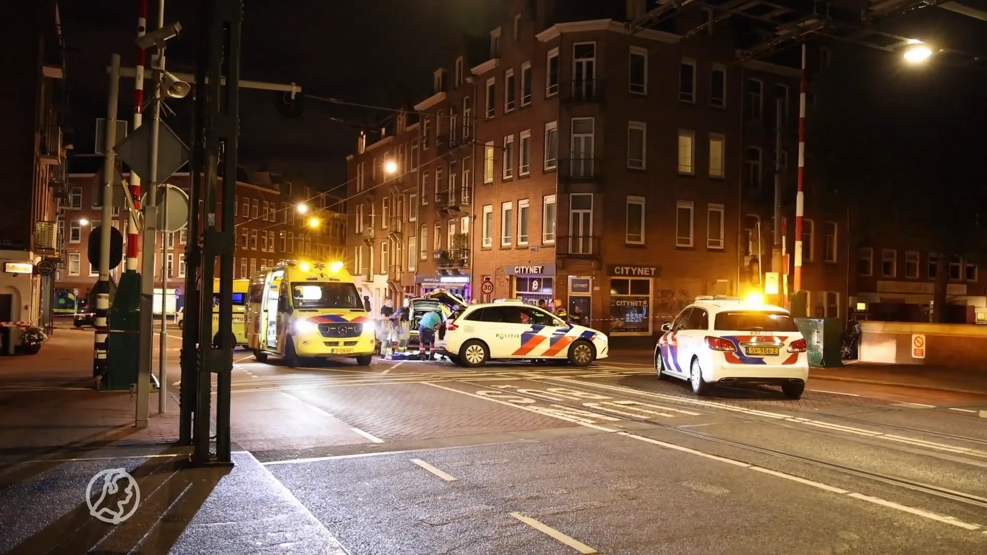 Vluchtende inbrekers veroorzaken ongeval, fietser gereanimeerd