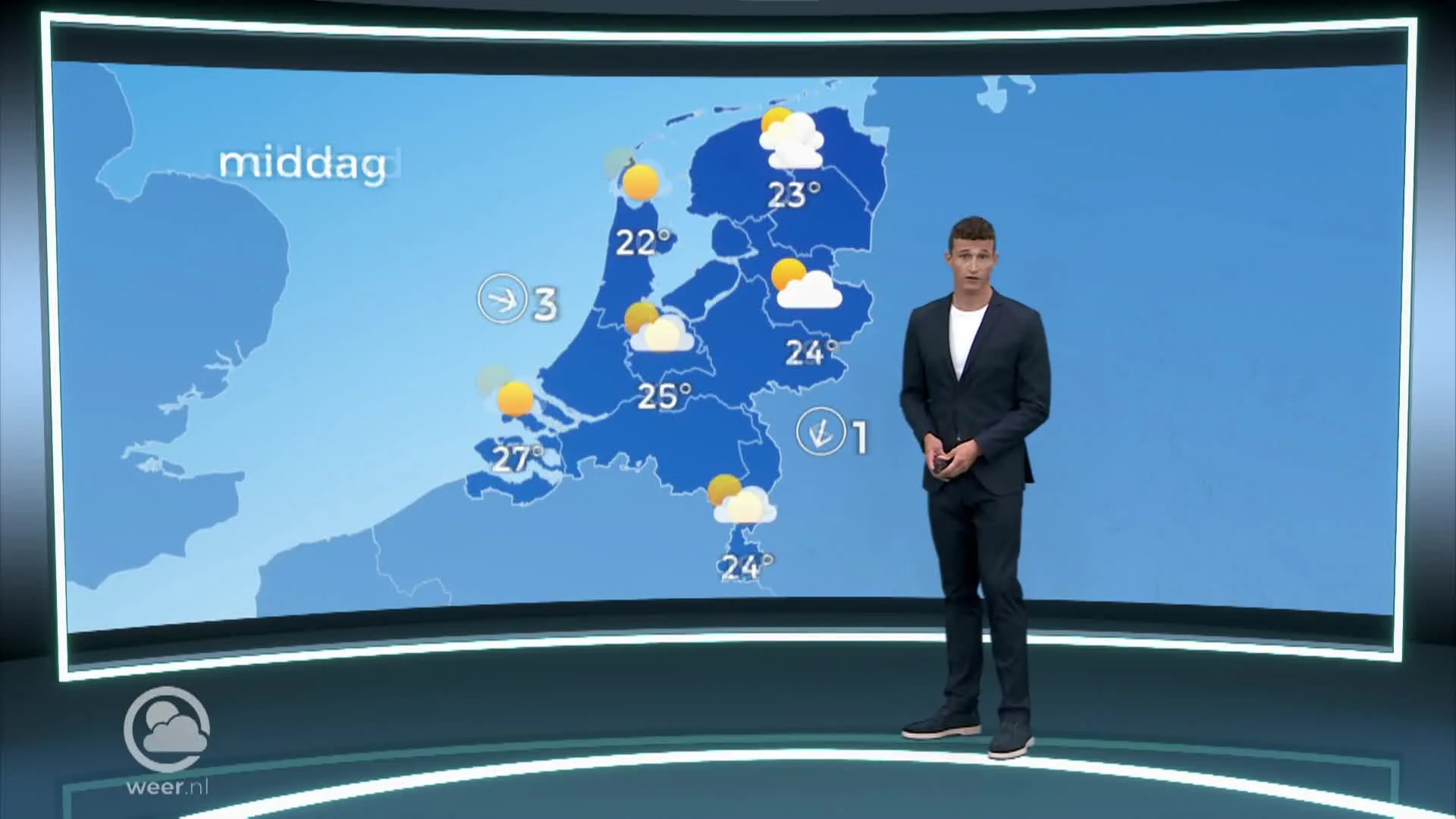 Weerbericht woensdag 21 juli 2021