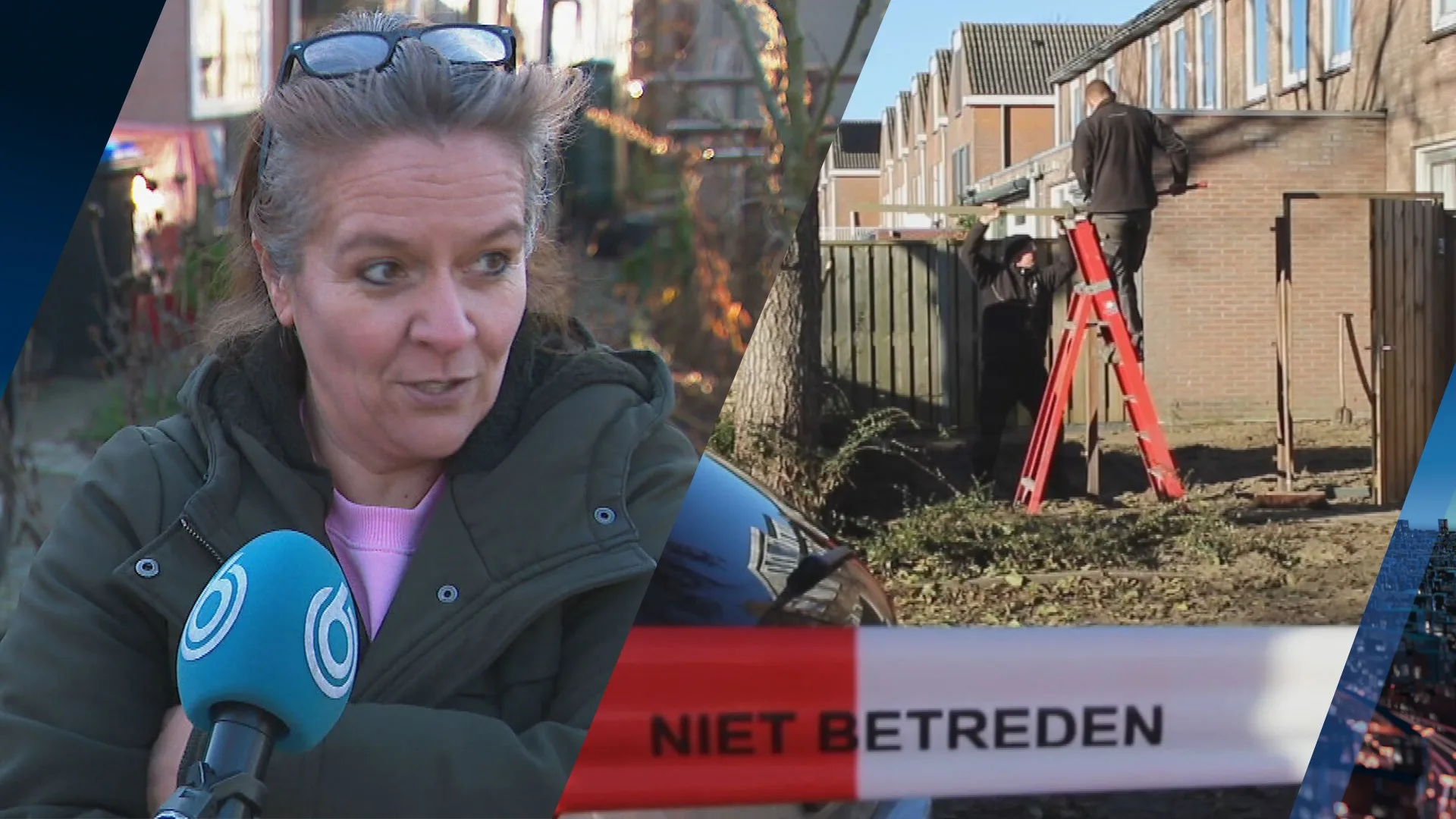Politie graaft in tuin Bergschenhoek, buren tasten in het duister