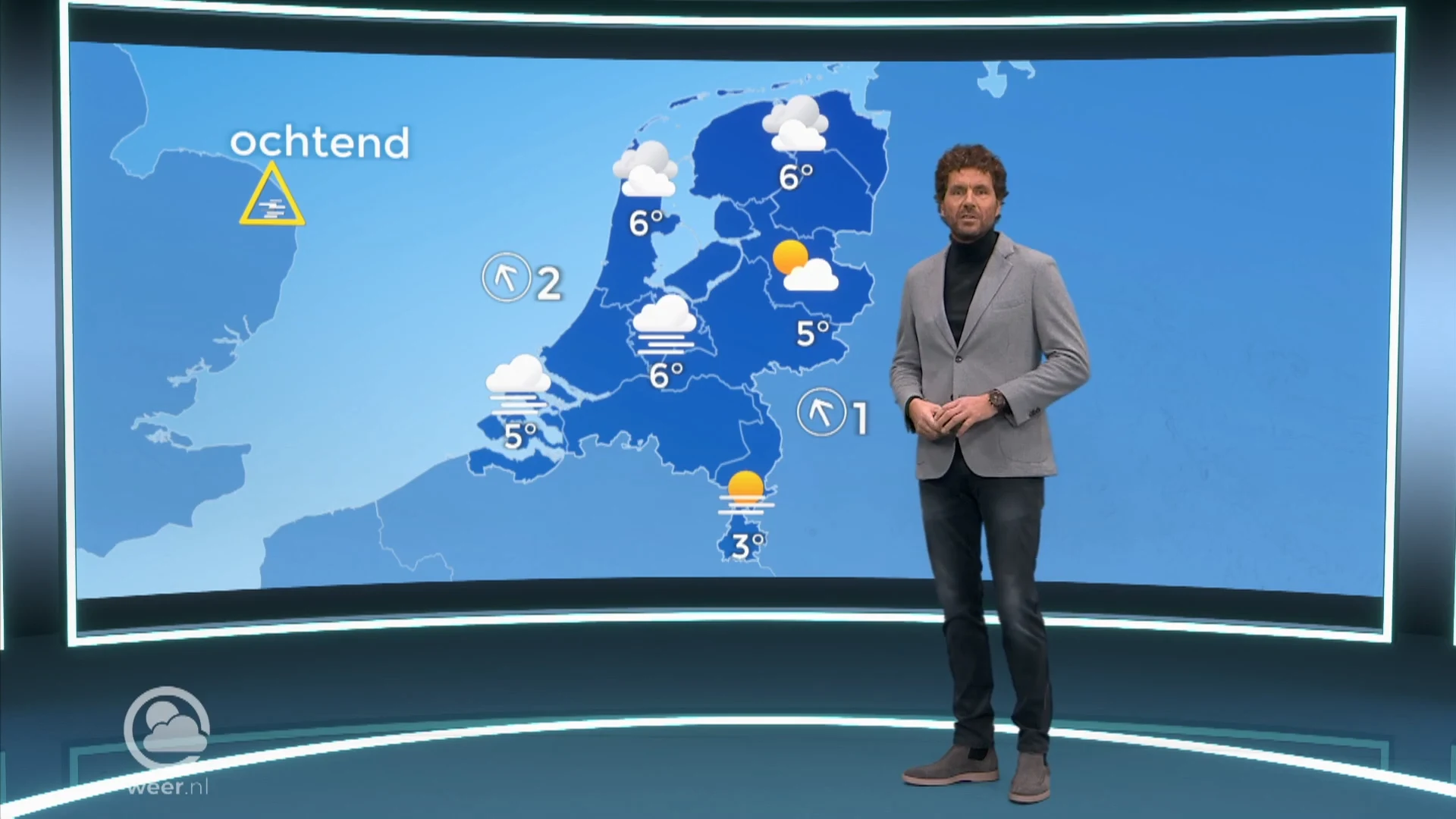 Weerbericht maandag 13 februari 2023