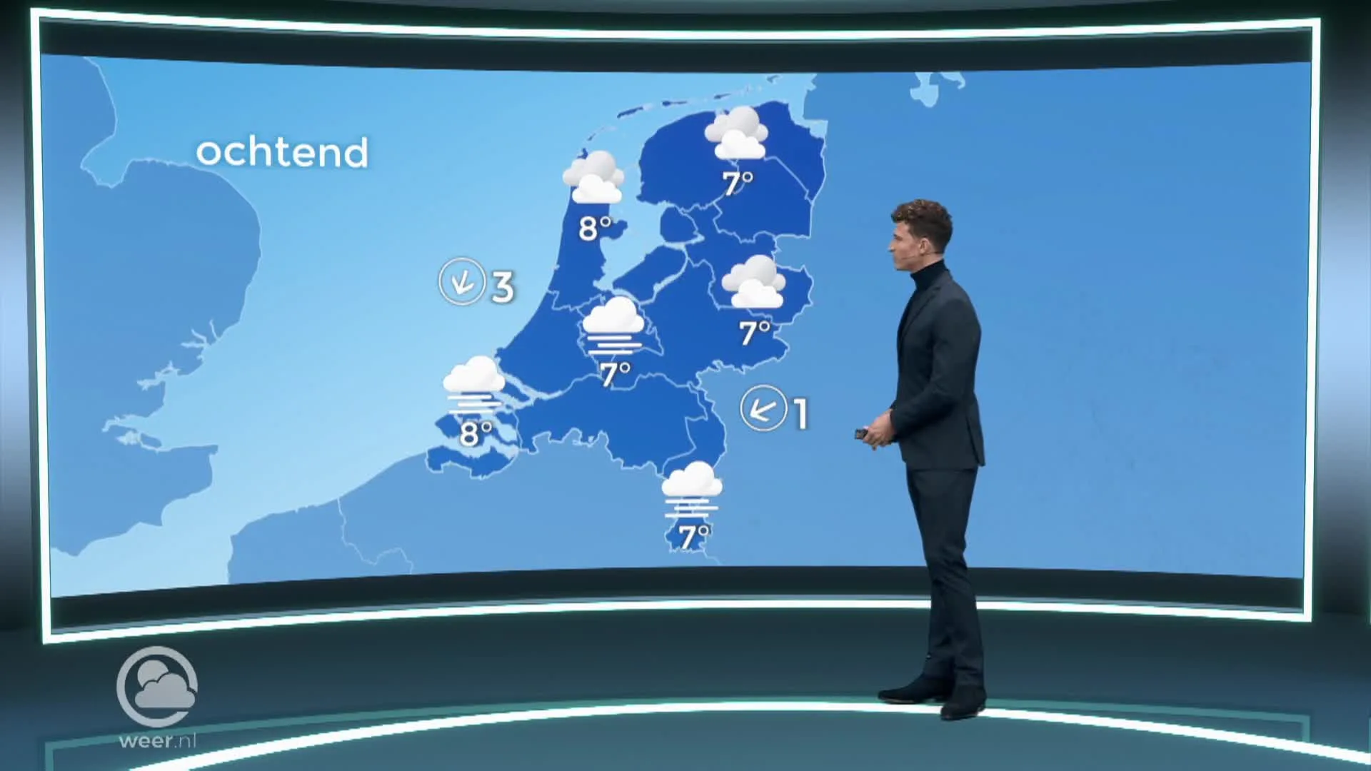 Weerbericht vrijdag 17 december