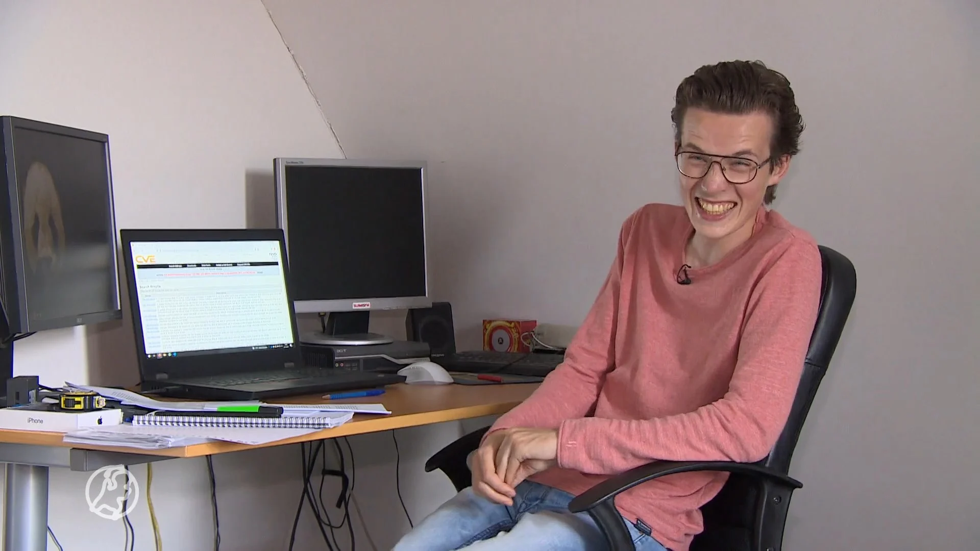 Student Dirk (25) heeft drie masters in drie jaar tijd cum laude afgerond