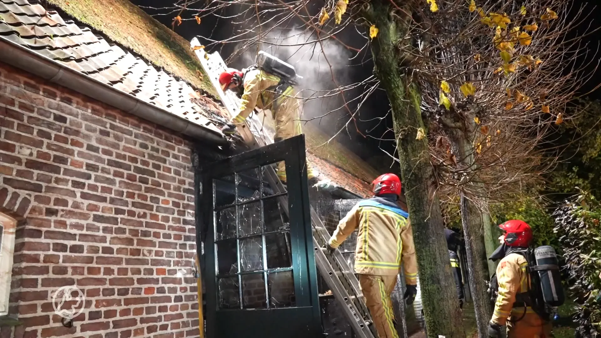 Brand in toekomstige asielopvang Someren: vermoedelijk aangestoken