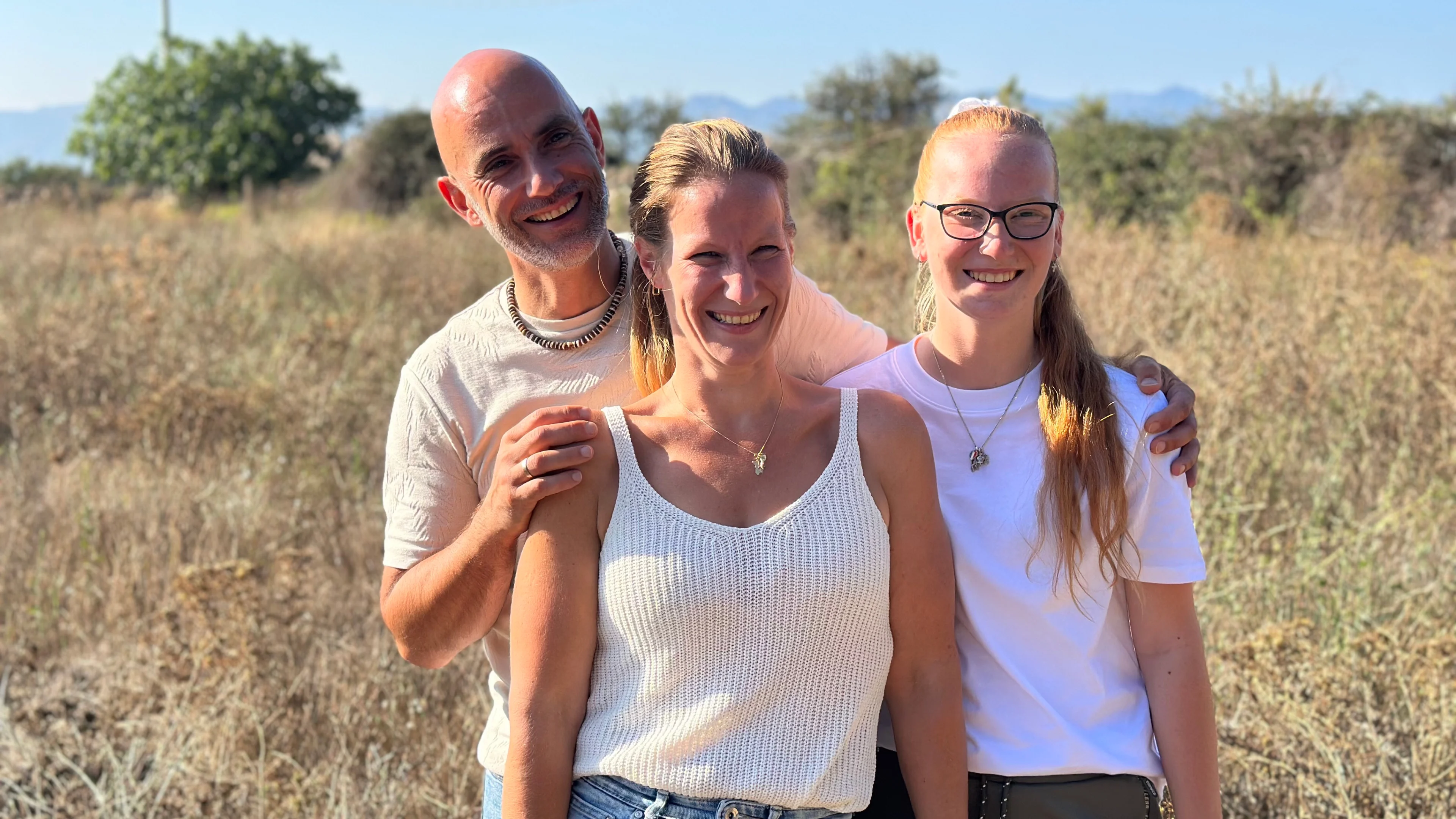Italië - Benjamin, Lisette en Sara-Lotte