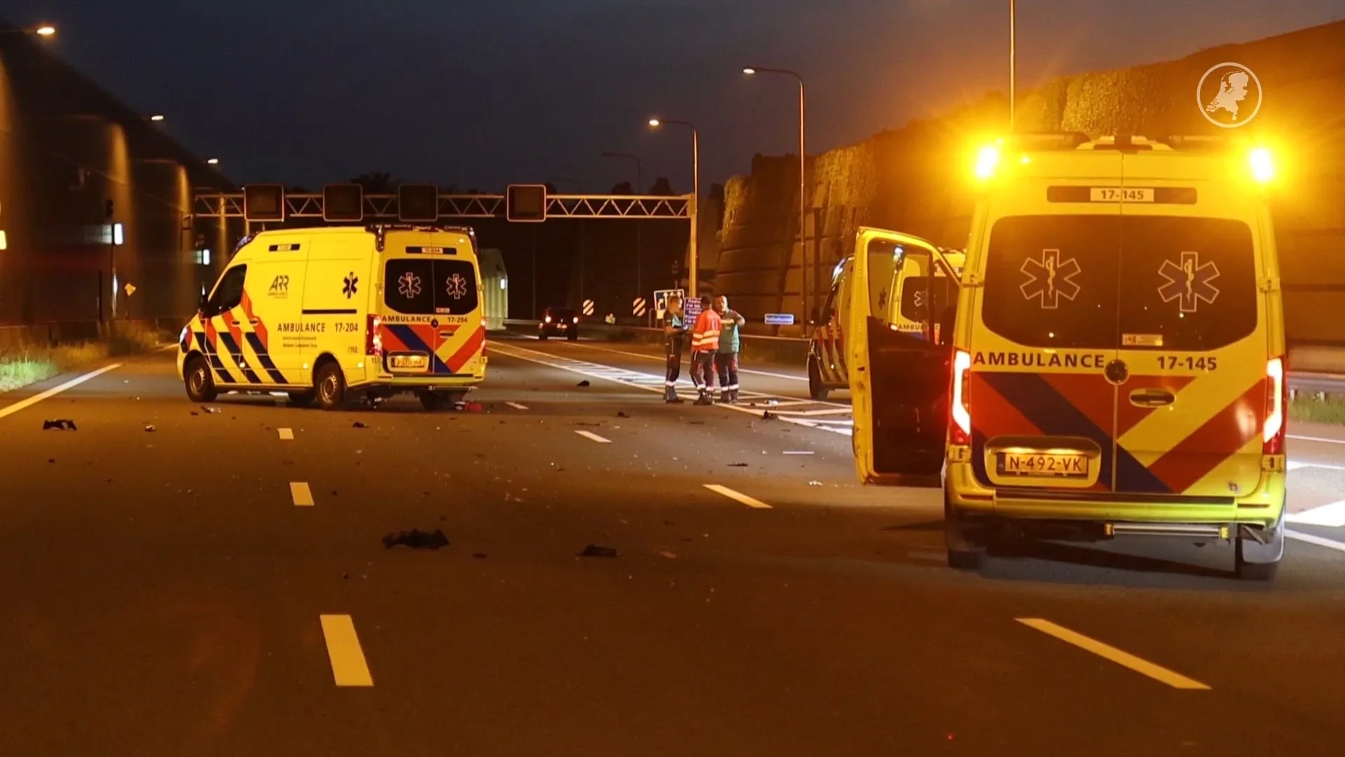 Motorrijder overleden na botsing met vrachtwagen op A4