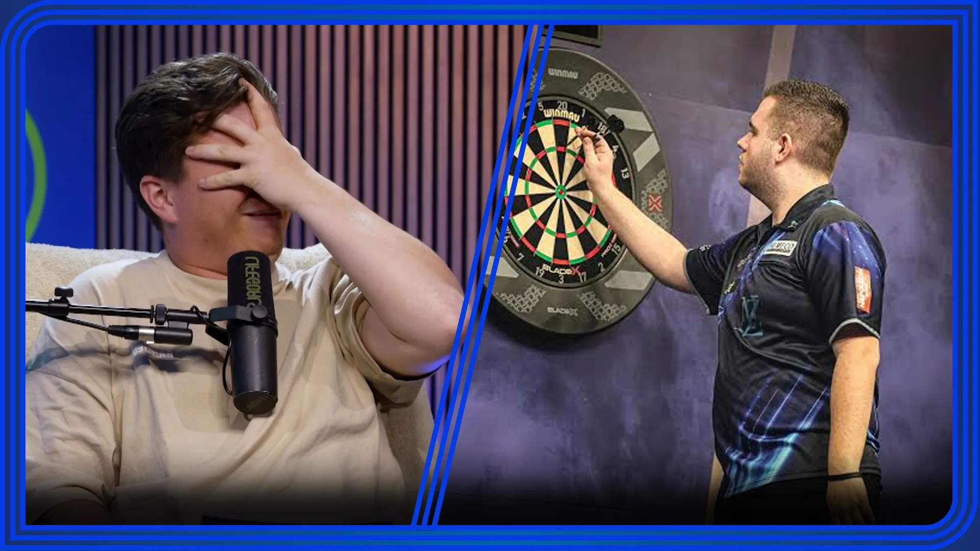 Dylan mist de dartfinale door een jointje