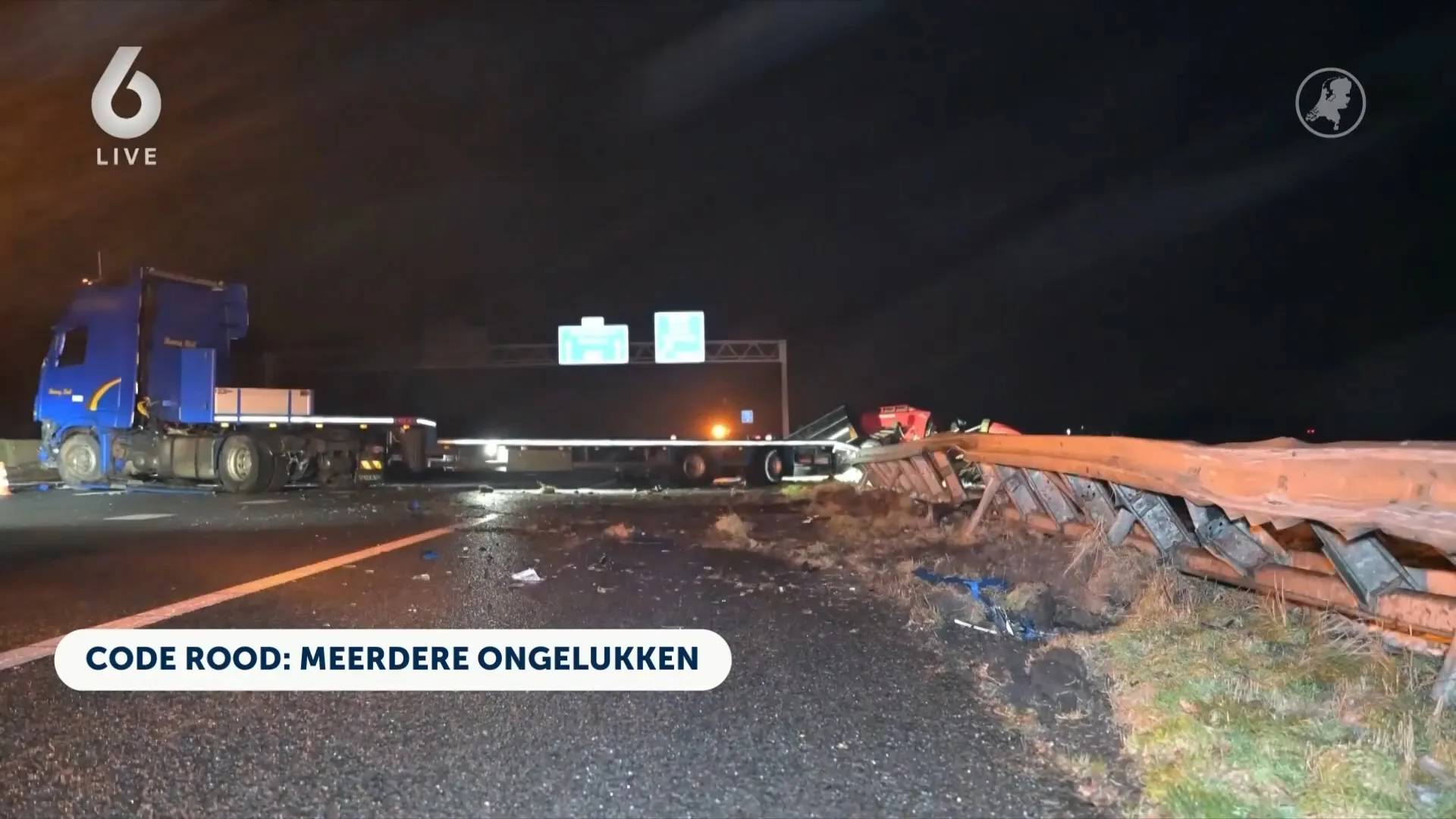 Code rood voor Noord-Nederland om gladheid