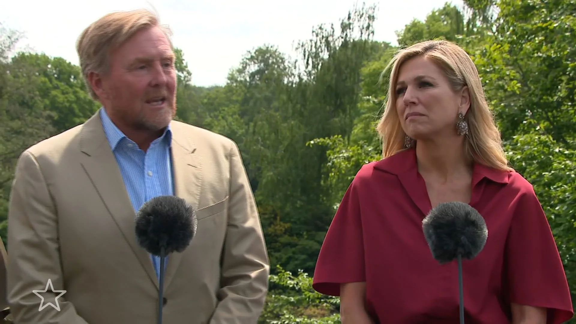 Koning kijkt 'met zeer veel zorgen' naar asielprotesten