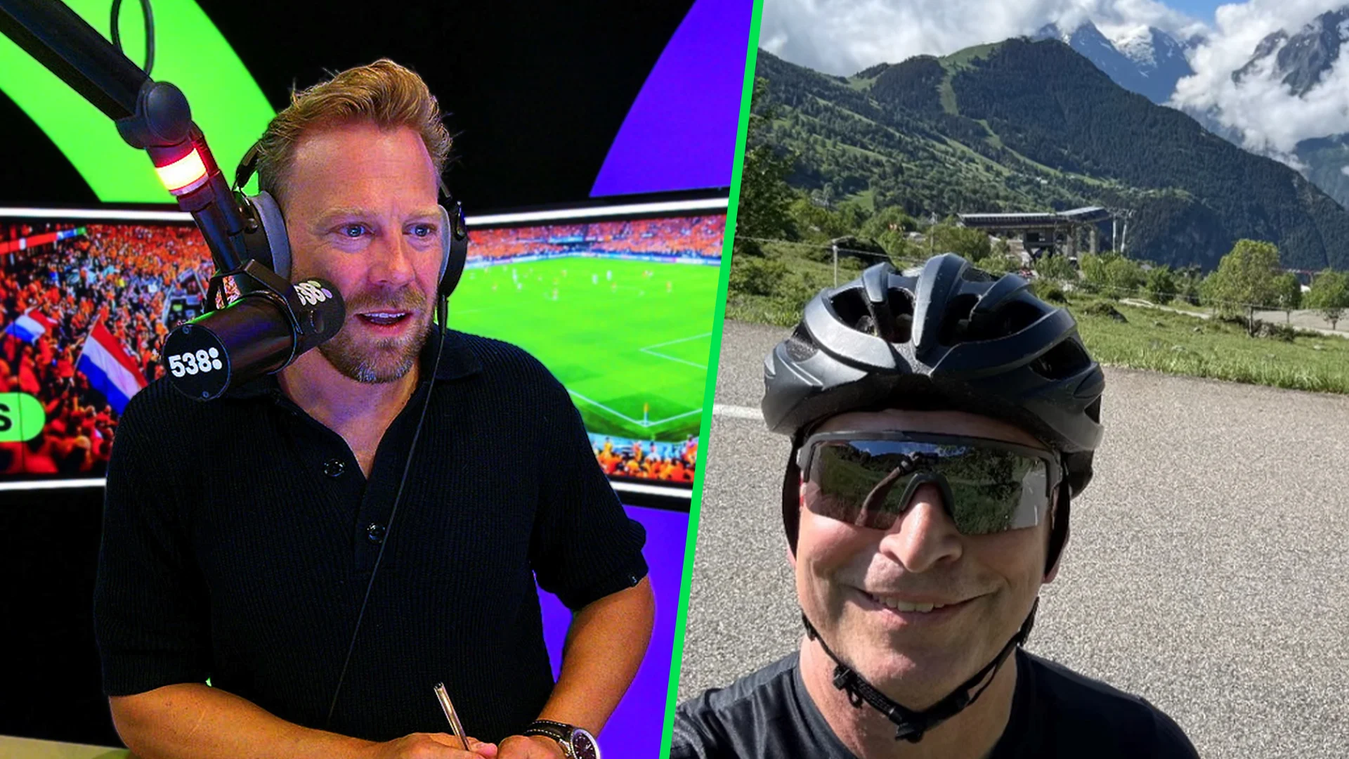 Ronald Molendijk begonnen aan eerste klim Alpe d’HuZes