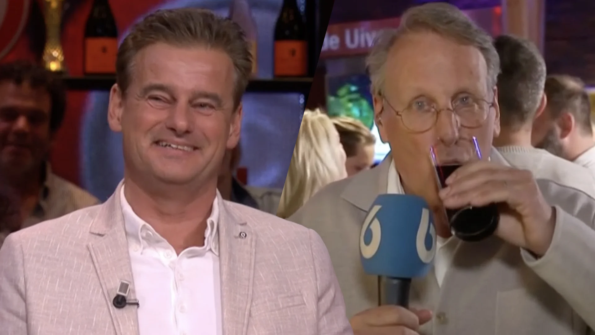 Vandaag Inside-tafel gaat stuk om verslaggever Chris Woerts: 'Is dit je vierde Bacardi-cola?!'