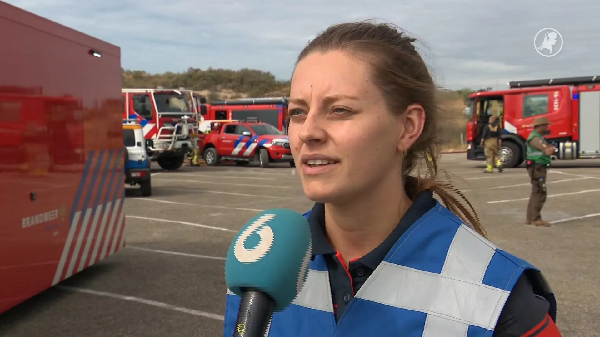 Veiligheidsregio over situatie duinbrand bij Wassenaar