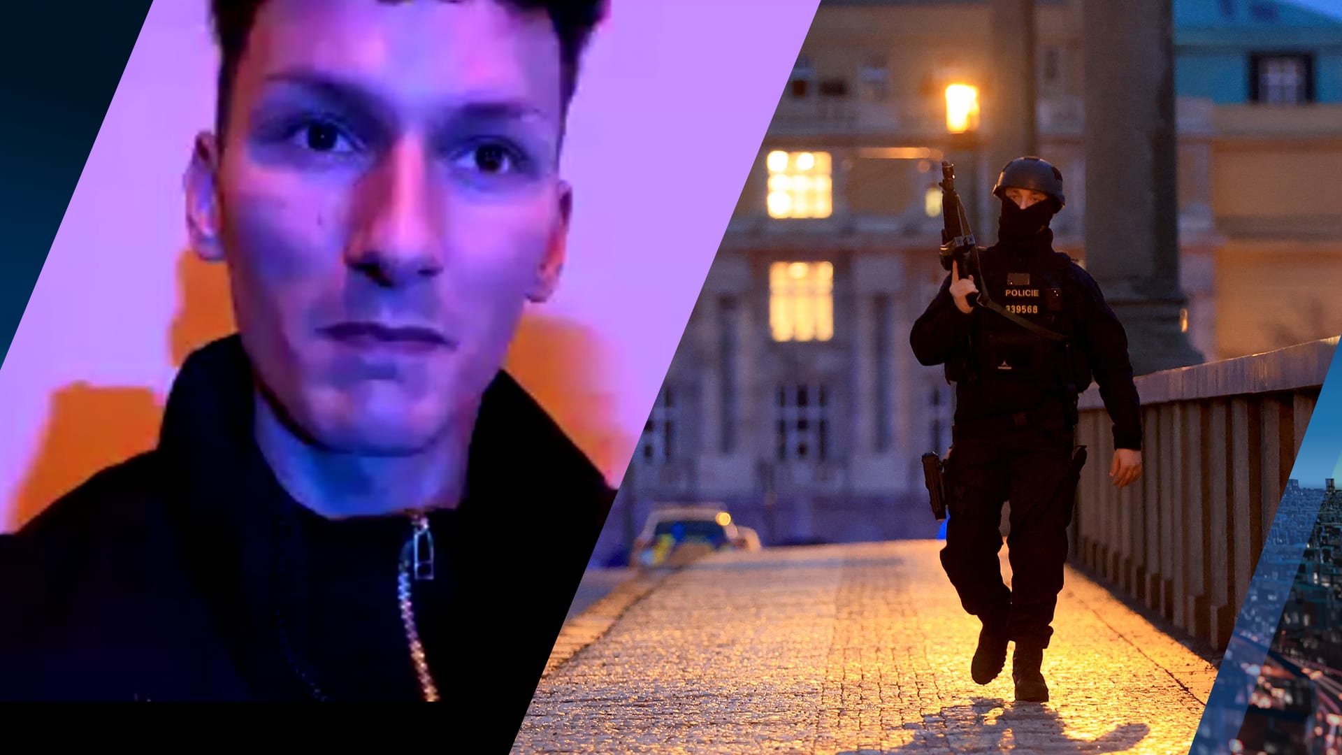 Thom hoorde in Praag schoten en zag daarna menigte wegrennen: 'Onwerkelijk'