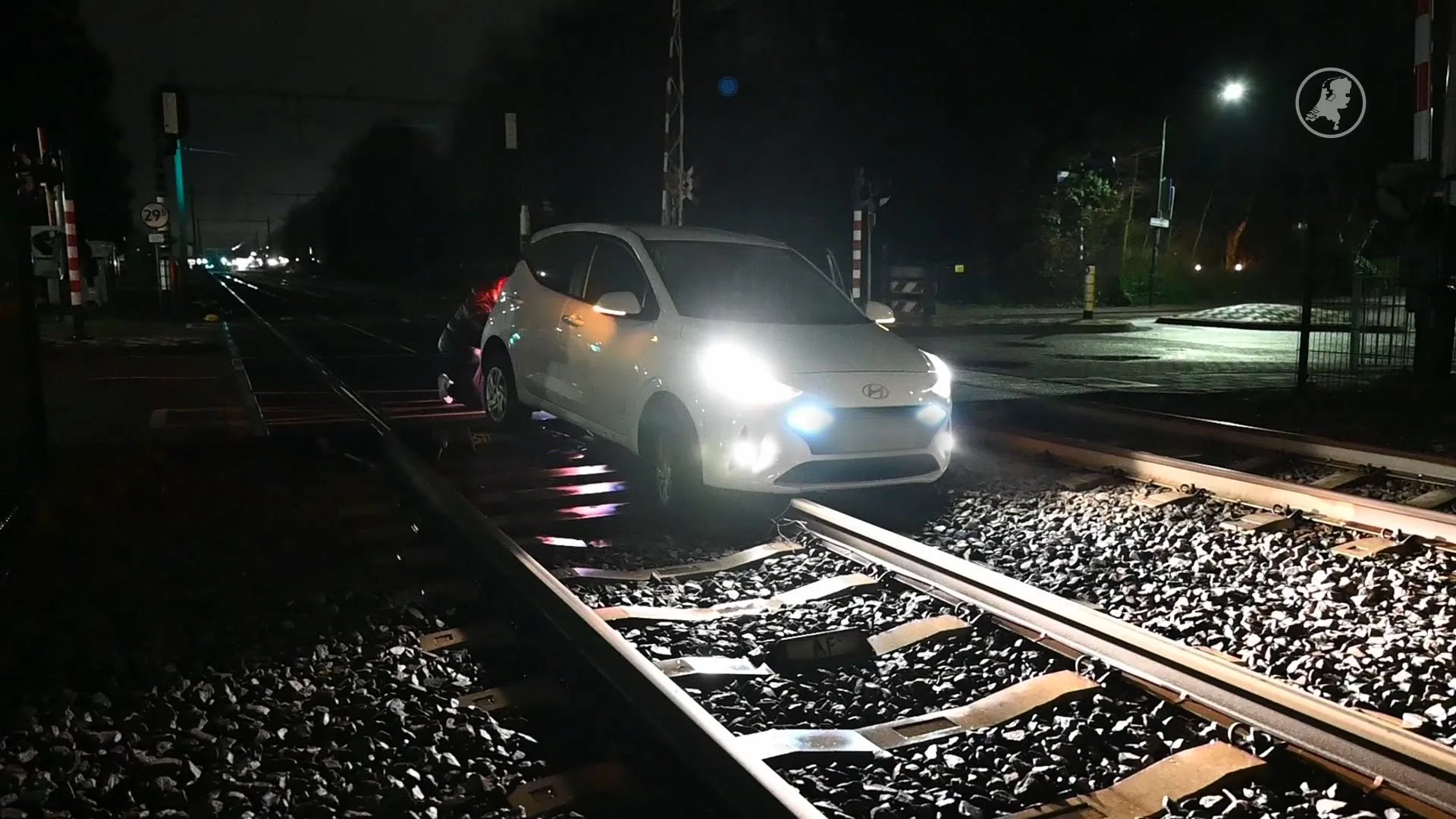 Alweer derde automobilist die op spoor Oisterwijk terechtkomt na navi-fout