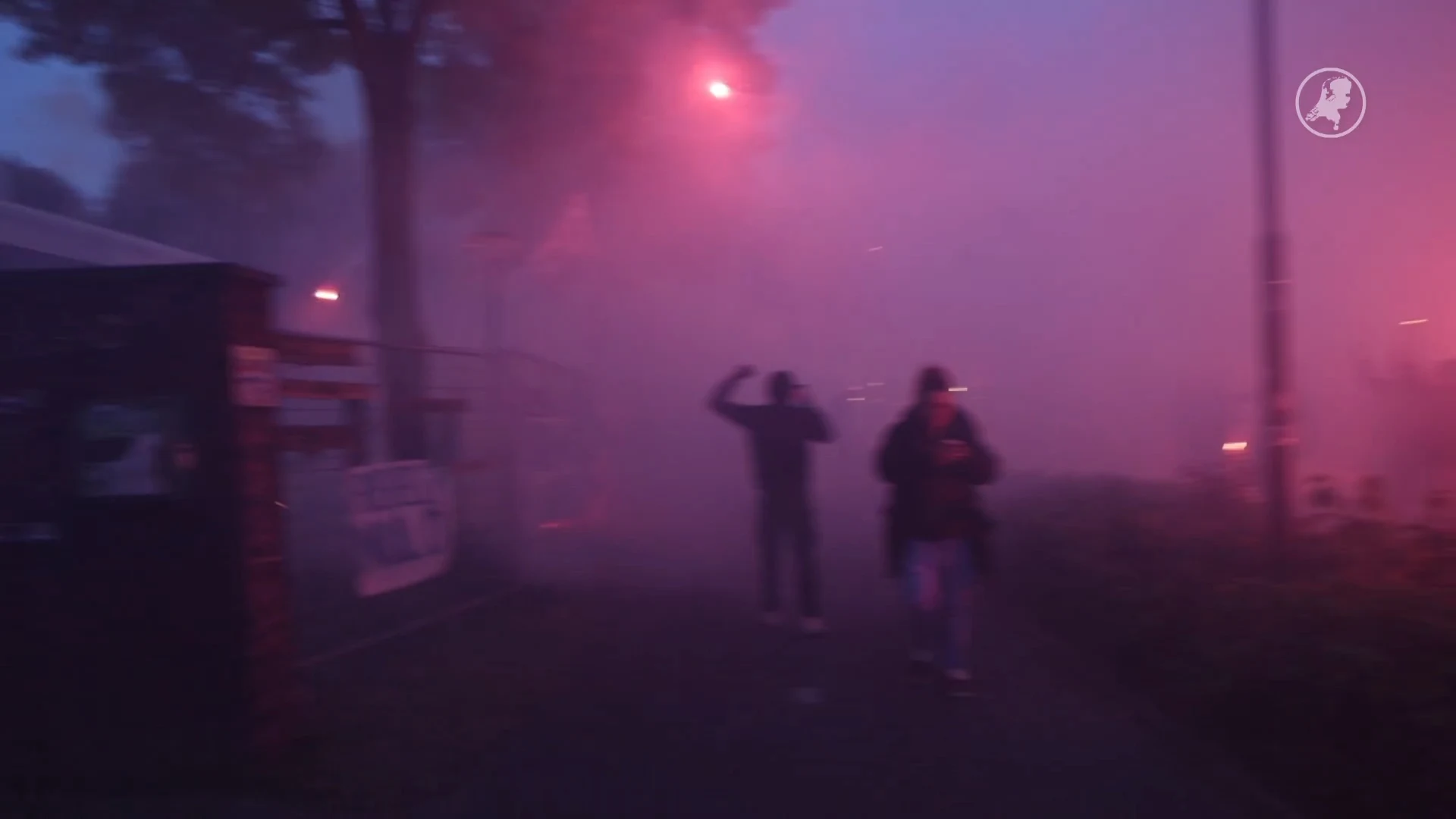 'Brand bij AZC in Loosdrecht'