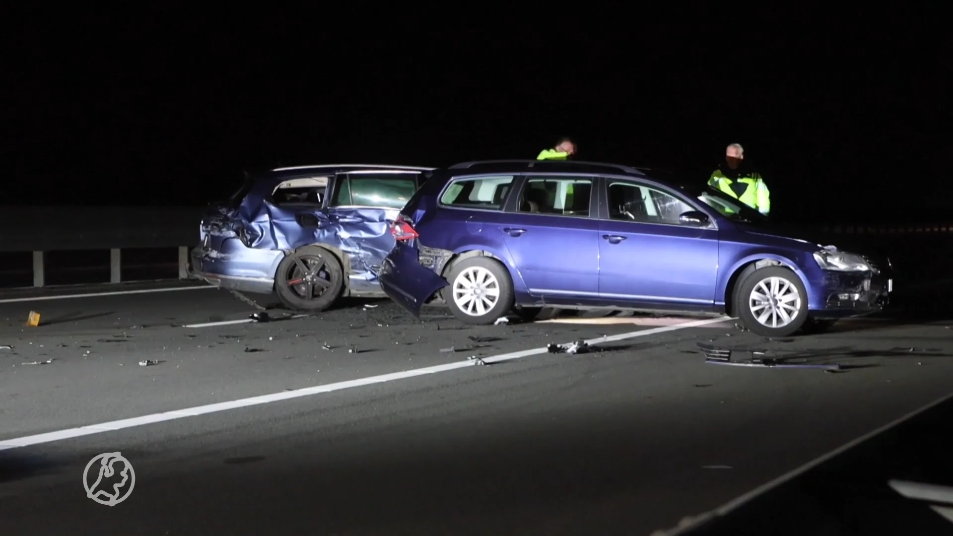 Vijf gewonden, waarvan één ernstig, bij ongeluk op Afsluitdijk