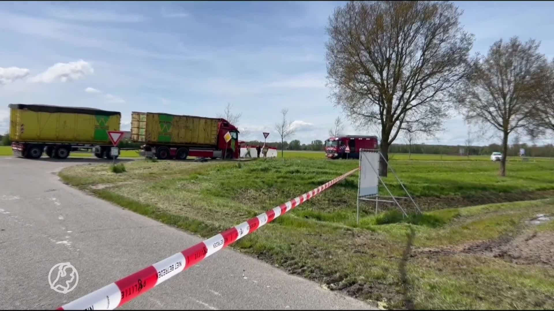 Automobilist overleden na ongeluk met vrachtwagen in Lelystad