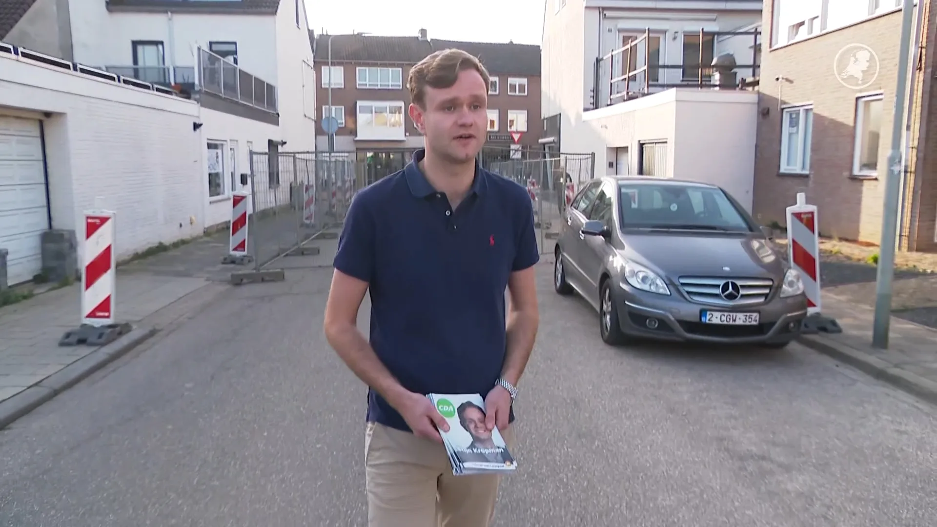 CDA-lijsttrekker Landgraaf achtervolgd tijdens flyeren